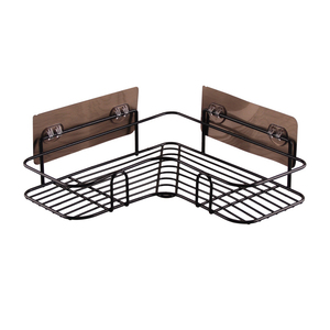 Organizador de cocina, estante de almacenamiento triangular para baño, sin punzonado, montaje en pared, ducha, esquinero de Metal para el hogar - Product Image 6