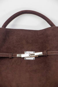 Sac à main bandoulière en daim vintage de luxe léger pour l'automne, l'hiver et l'été, fermeture éclair, haute qualité - Product Image 2