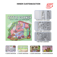 Fabricante de Cuadernos de Dibujo A3 Personalizados, Libros de Cartón para Niños, Cuadernos de Dibujo al por Mayor, Tapa Dura para Dibujar