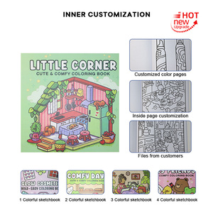 Fabricante de Cuadernos de Dibujo A3 Personalizados, Libros de Cartón para Niños, Cuadernos de Dibujo al por Mayor, Tapa Dura para Dibujar - Product Image 5