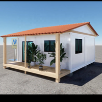 Petites Maisons modulaires personnalisées de 20 pieds à l'épreuve des ouragans Maisons préfabriquées 40 pieds en conteneur mobile de luxe