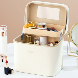 Nuevo Estuche de Cosméticos de Viaje Multifuncional de Gran Capacidad 2026, Bolsa de Maquillaje Portátil para Almacenamiento de Productos para el Cuidado de la Piel, para Uso en Escritorio - Product Image 2