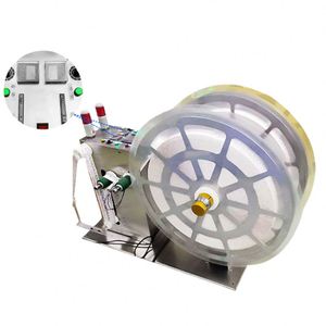 เครื่องตัดฉลากสแตนเลสพร้อมฟังก์ชั่นตัดและม้วนกลับสำหรับซอส ชา ถุงชา และเครื่องสำอาง - Product Image 4