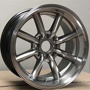 ล้อแม็กซ์ X-RIMS 14x6 <span class=keywords><strong>15x7</strong></span> 15x8 15x9 15x10.5 16x7 4x100 4x114.3 สีดำด้าน สีเทา สีเงิน หน้าเจียร อลูมิเนียม สำหรับรถยนต์ - Product Image 6