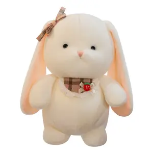Mainan lembut lucu taro kelinci menenangkan mewah untuk anak-anak