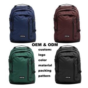 Multi <strong>Pockets</strong> Bookbag School College Work Casual Sports <strong>Backpack</strong> Laptop Bag Custom Large Travel <strong>Backpack</strong> <strong>with</strong> <strong>Secret</strong> Compartment - Product Image 3