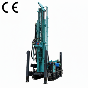 Tipo de remolque Hidráulico 200m Plataforma de perforación de pozos de agua con bomba de lodo y compresor de aire - Product Image 1