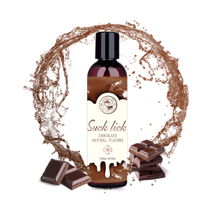 Gel sexuel féminin 120 ml, saveur chocolat, lubrifiant personnel comestible à base d'eau pour femmes - Product Image 1