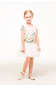 2020 abiti floreali estivi abiti da bambina per bambini Mini pizzo servizio OEM abiti estivi corti per bambine di 2 anni dolci - Product Image 3