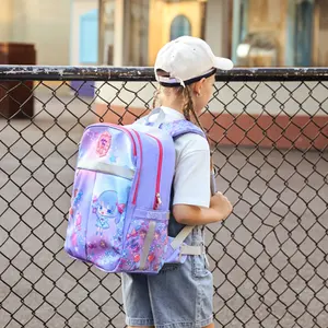 Özel Logo çocuk ergonomi omurga bakımı karikatür tasarım baskı su geçirmez sevimli kız sırt çantası okul çantaları çocuklar için öğrenciler