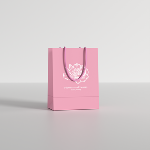 Sac de shopping en papier cartonné ivoire de luxe, fabriqué par le fabricant, style classique personnalisé avec ruban en forme de nœud, durable et imprimé avec un logo - Product Image 2