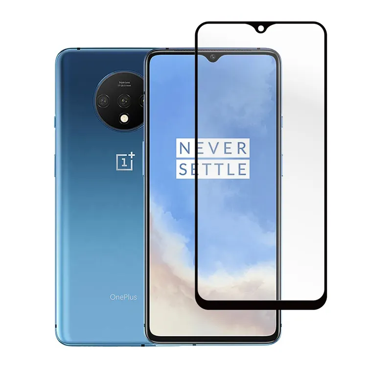 9H 3D Curved Full cover protective film tempered glass screen Protector For oneplus 7t