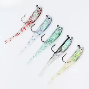 10 Leurres Souples écrevisses Pour Pêche Perche - PVC Réaliste, Odeur Naturelle - Pour Rivière, Lac, Eau Douce - 9