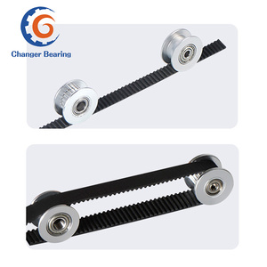 <span class=keywords><strong>Poulie</strong></span> de distribution GT2 à roulement, largeur de courroie 6/10 mm, alésage 3/4/5 mm, 16/20 dents, dentée/lisse, pour imprimante 3D - Product Image 4