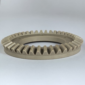 HYX hassas naylon Spiral konik dişli dişli, düşük gürültülü endüstriyel sürücüler için ark dişli koni dişli - Product Image 3