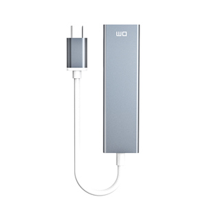 CHB013 ноутбук USB3.0x3 порты концентратор Type-C на 1000 Мбит/с интерфейс Ethernet в наличии - Product Image 4