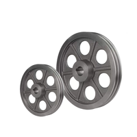 Poulie standard nationale type 2A à double gorge creuse 110500 en fonte pour moteur diesel, générateur, moteur, courroie trapézoïdale, alésage 20 mm