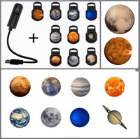 LED pour astronaute Papillon Projecteur Lumière Contrôle Tactile Halloween Citrouille Football ABS Nuit Chambre Décor pour Cadeaux d'Anniversaire