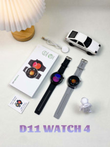 <span class=keywords><strong>Reloj</strong></span> Inteligente D11 Watch 4 con Pantalla Táctil, Monitor de Oxígeno en Sangre, Resistente al Agua IP67, Carga Inalámbrica, Compatible con Android e <span class=keywords><strong>iPhone</strong></span> - Product Image 6