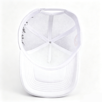 Casquette de golf 5 panneaux en mousse et maille, personnalisable avec logo brodé, vente en gros