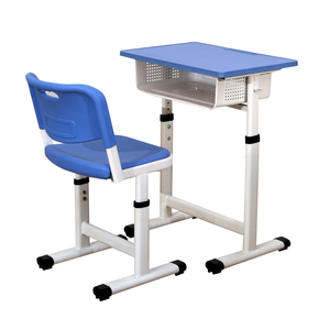 Conjunto de Mesa y Sillas Ajustables en Altura para Escuela <span class=keywords><strong>Primaria</strong></span>, Muebles Escolares, Escritorio de Estudio para Niños, para Uso en el Aula Escolar - Product Image 3
