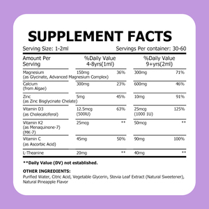 Customized Natural Dietary Supplements with Magnesium <b>Calcium</b> Herbal Supplements Magnesium Complex <b>Liquid</b> Drops - Product Image 4