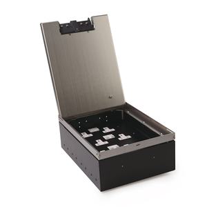 Recessed Floor <b>Power</b> <b>Socket</b> with Multi-media Ports for Meeting Rooms with Level Bracket - Product Image 2