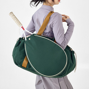 Fashion Polyester Tennis &amp; Badminton Racket Bag Waterproof Ultra-Light Large Capacity Crossbody Sports Shoulder Bag - Product Image 4