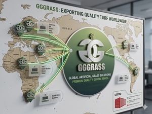 หญ้าเทียมสำหรับสนามฟุตบอลปรับแต่งได้ - Product Image 3