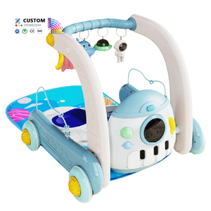 Juguete para <span class=keywords><strong>Bebés</strong></span> de Alta Calidad, Gimnasio 2 en 1 con Piano, Tapete de Juego para <span class=keywords><strong>Bebés</strong></span>, Tapete de Actividades para Recién Nacidos y Andador - Product Image 5