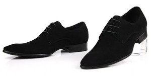 Zapatos de Cuero para Hombre de Diseño Nuevo de Lujo, Estilo Inglés, Punta Cuadrada, Casuales de Negocios, con Cordones, Antideslizantes, Transpirables y Ligeros - Product Image 6