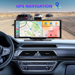 10,26 pulgadas Android Car Monitor 4G 64G 4K DVR Cámara con GPS Carplay Android Auto Parking Monitoring Car Dashcam GPS - Product Image 3