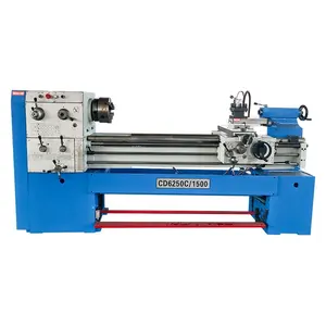 Hoston brand multi functional 3000mm CD6250C turning manual lathe machine with long time life engine lathe