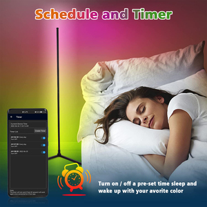 Nhà thông minh LED đầy màu sắc góc Đèn sàn USB5V App không dây điều khiển từ xa RGB điền vào ánh sáng cho phòng ngủ phòng khách - Product Image 3