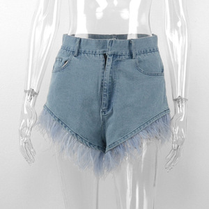 Trending Summer Shorts <strong>Women</strong> Denim <strong>Stretchy</strong> Shorts <strong>Jeans</strong> High Fashion Denim Street Wear Denim Shorts - Product Image 3