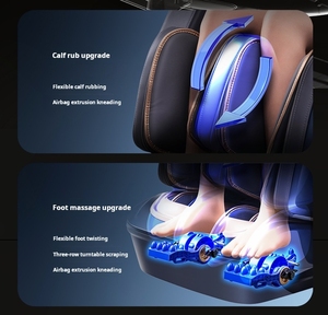 YS-C08 Chair Portable Foldable Zero Gravity Double Movement 3D 4D Track Best Double Salon Bed - Product Image 6