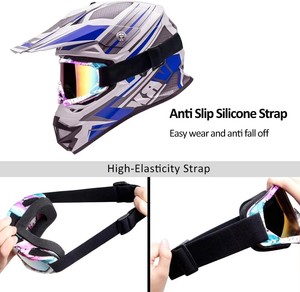 Gafas de Motocross con Lentes Transparentes para Motocicleta, ATV, Carreras, Protección UV para Hombres, Mujeres, Jóvenes y Niños - Product Image 4
