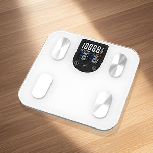 Balance de graisse corporelle photovoltaïque intelligente avec plus de 25 métriques de données, analyseur de <span class=keywords><strong>composition</strong></span> de fitness en verre trempé d'une capacité de 180kg - Product Image 3