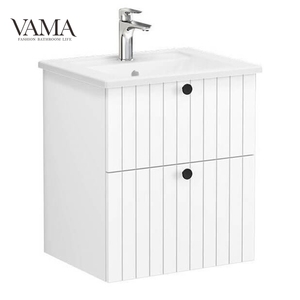 VAMA Armoires de style appartement personnalisées Offre Spéciale salle de bain avec lavabo en céramique AN01-6 - Product Image 3