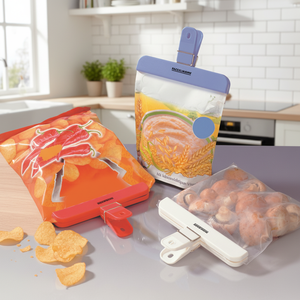 <b>Box</b> of 144 Plastic Bag Sealers for Food <b>Storage</b> & Container - Product Image 3