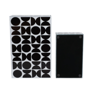 <b>Glass</b> Decorative Box Set With Lid Modern Storage Box For Jewelry And Keepsake Display Shelf Decorative <b>Boxes</b> - Product Image 6