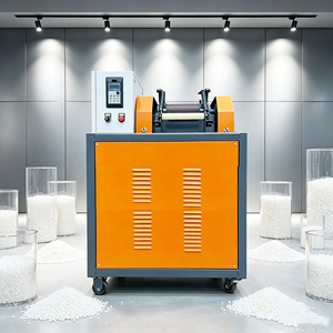 PET Flake <b>Roller</b> Type Variable Speed Plastic Strand Pellet Cutter With Vacuum Exhaust - Product Image 5