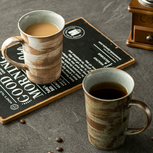 Perfect Quality Colorful Japanese Style Coarse Porcelain Retro <b>Large</b> Capacity Dishwasher Microwave <b>Safe</b> Customizable Ceramic - Product Image 1