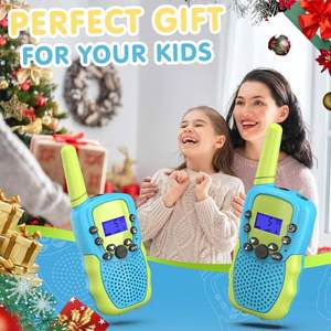 Walkie Talkies para Niños de 3 a 12 Años, 22 Canales, Radio Bidireccional, Alcance de 1 a 3 Millas, para Actividades al Aire Libre, Camping y Senderismo - Product Image 5