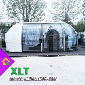 Grande maison géodésique de luxe pour le glamping igloo PC Maisons préfabriquées pour événements Fête de <span class=keywords><strong>mariage</strong></span> - Product Image 1