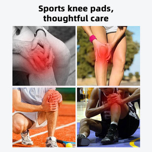 Rodillera Deportiva Transpirable en Oferta, Manga de Compresión <span class=keywords><strong>para</strong></span> Baloncesto, Soporte de Rodilla Antideslizante - Product Image 6