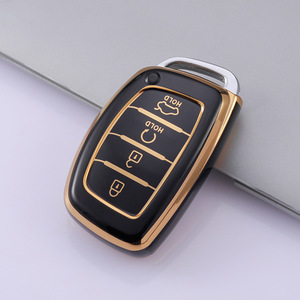 Accesorios personalizados para coche, funda para llave de coche 3D, funda Fob, llavero de Control remoto, bolsa de protección para <span class=keywords><strong>Hyundai</strong></span> <span class=keywords><strong>Kona</strong></span> Santa Fe I30 - Product Image 2