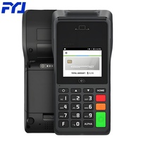 F9855 Smart Mobile MINI Pos beberapa cara pembayaran 19 tombol 4G LTE Barcode Scan restoran Pos kasir