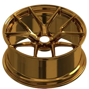 Hot design Forged wheels for car 14 15 16 inch 2023 style brass luxury car rim for vehicles accessories