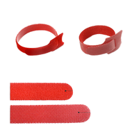 Attaches de câble en nylon hautement adhésives Attache double face dos à dos crochet et boucle Gestion des câbles écologique